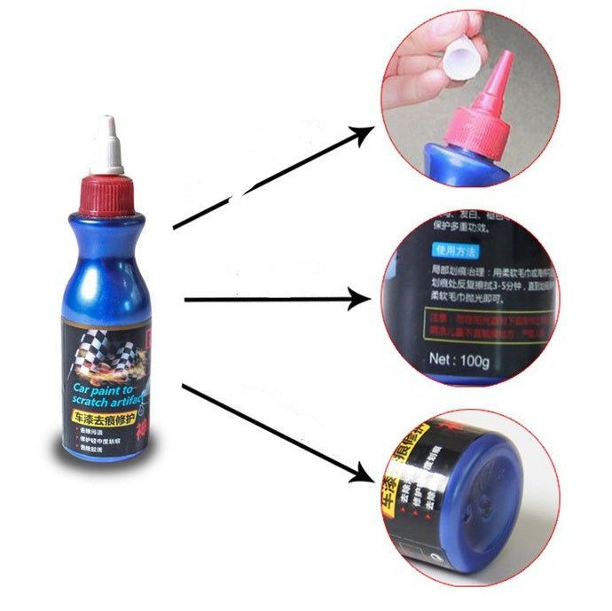 Scratch Removal and Repairing Pen Magic Nanometer Scratch Removal to Repair Mild Scratch Fluid in Vehicle Paint - SLBSTORE