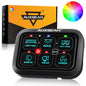 RGB SERIES 6 GANG (RA60) SWITCH PANEL, TOGGLE/ MOMENTARY/ PULSED MODE SUPPORTED (ONE - SIDED OUTLET) - SLBSTORE