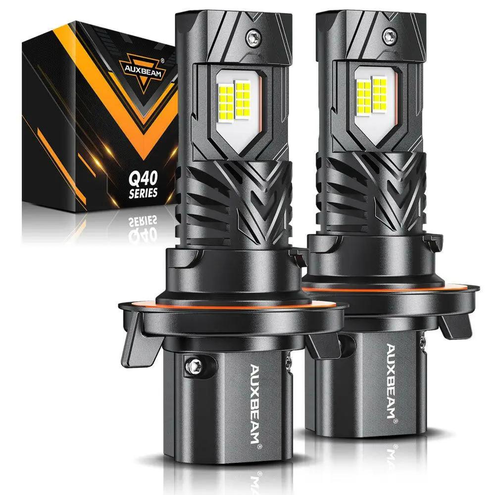 AUXBEAM Q40 Series Ultra - High Brightness 30000LM 120W LED Headlight Bulbs 6500K - SLBSTORE