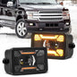 60W LED Fog Lights with DRL/ Turn Signal for Ford F150 2015 2016 2017 2018 2019 2020 - SLBSTORE