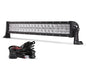 Auxbeam LED Light Bar 5D Series Combo Beam Straight/Curved Double Row - SLBSTORE