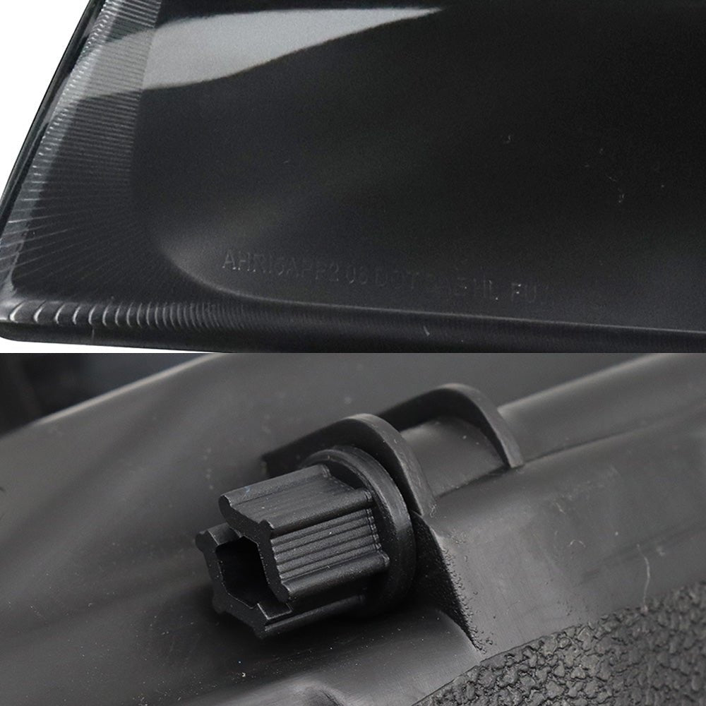 Black Headlight For 2008 - 2016 Freightliner Cascadia With Halogen Bulb, Driver's Right - SLBSTORE