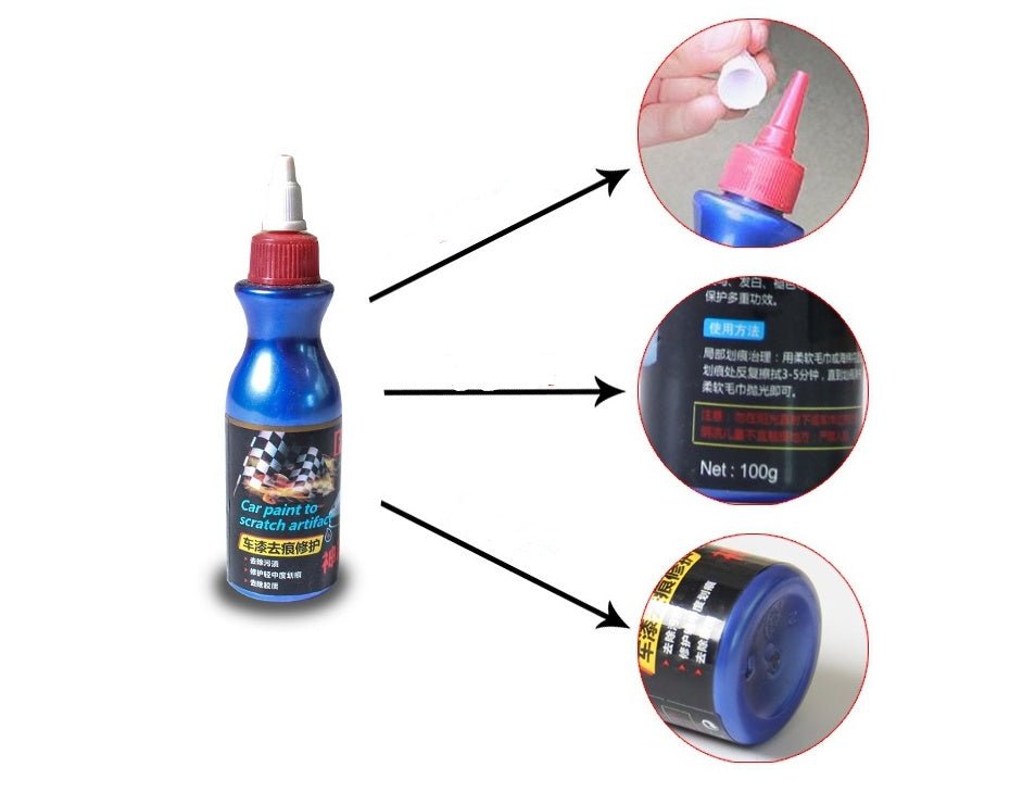 Recipe car paint repair liquid scratch repair car artifact remove light scratch scratch repair print car paint - SLBSTORE