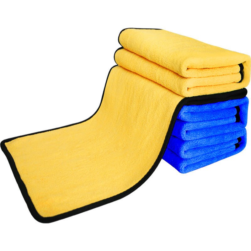 Car wash towel cleaning cloth special towel not lint car glass absorbent rag non - deer skin towel thickening without leaving marks - SLBSTORE