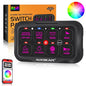 AR - 800 RGB Switch Panel with APP, Toggle/ Momentary/ Pulsed Mode Supported(One - Sided Outlet) - SLBSTORE
