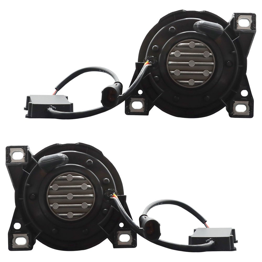 1 Pair LED Fog Lights Compatible With 2011 - 2015 Peterbilt 587 2014 - 2021 Kenworth T660 - SLBSTORE