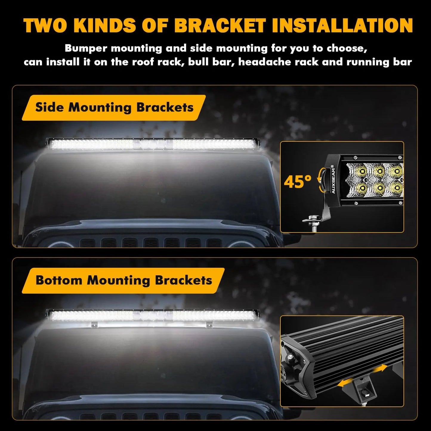 New 5D - PRO Series Super Bright LED Light Bars - SLBSTORE