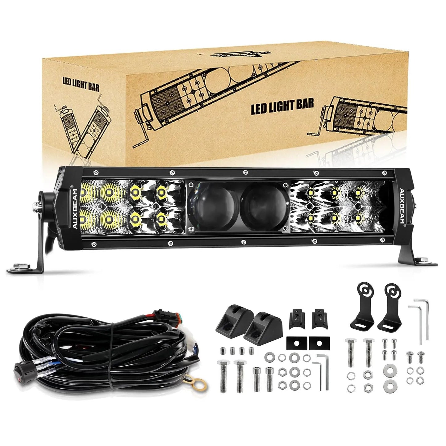 New 5D - PRO Series Super Bright LED Light Bars - SLBSTORE