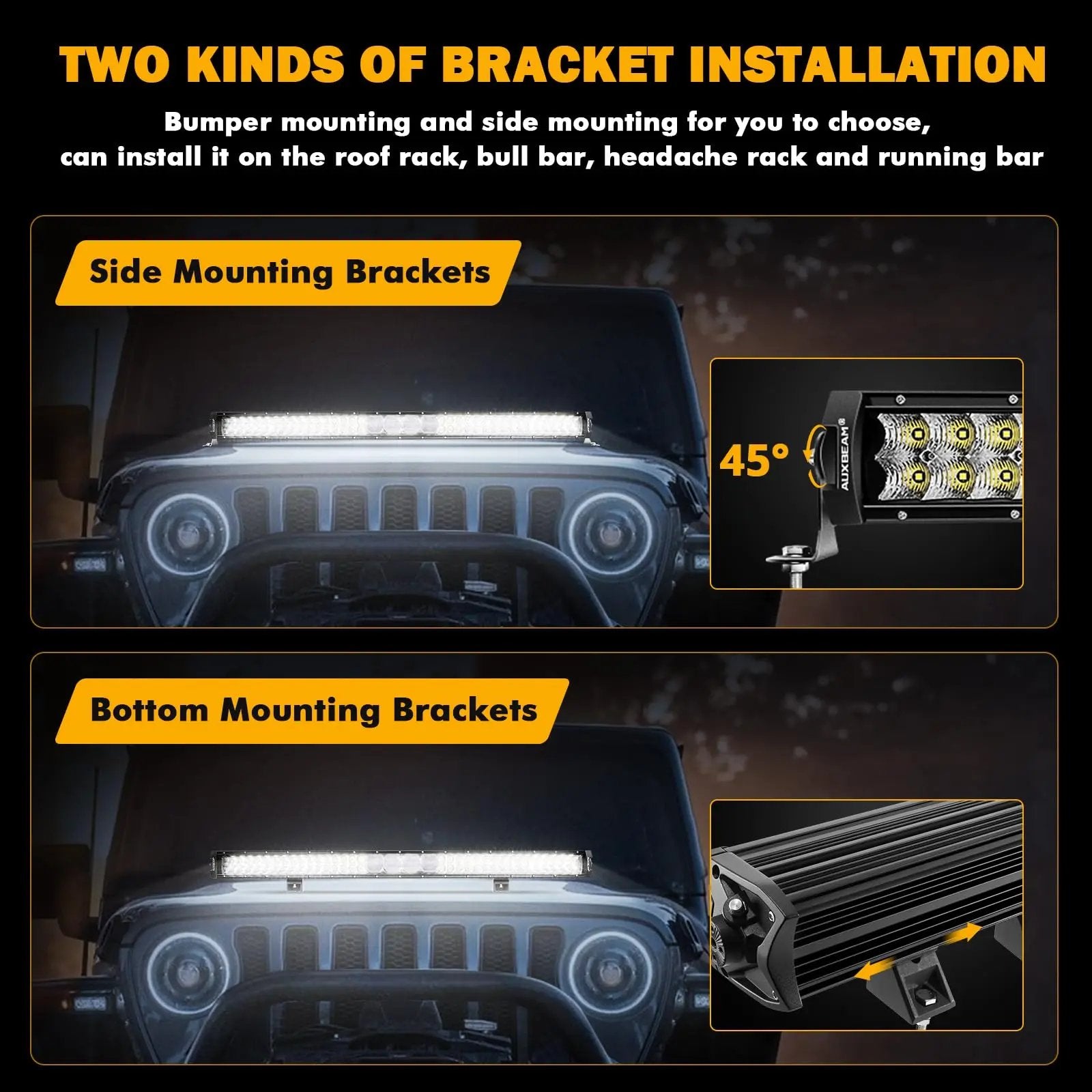 New 5D - PRO Series Super Bright LED Light Bars - SLBSTORE