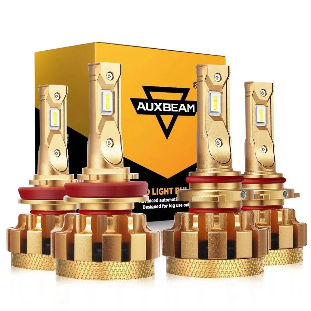 Auxbeam F - 16 PLUS Series 18000LM 70W LED Headlight Bulbs 6000K Cool White - SLBSTORE