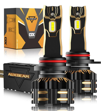 AUXBEAM GX SERIES 25000LM 120W LED HEADLIGHT BULBS 6500K COOL WHITE - SLBSTORE