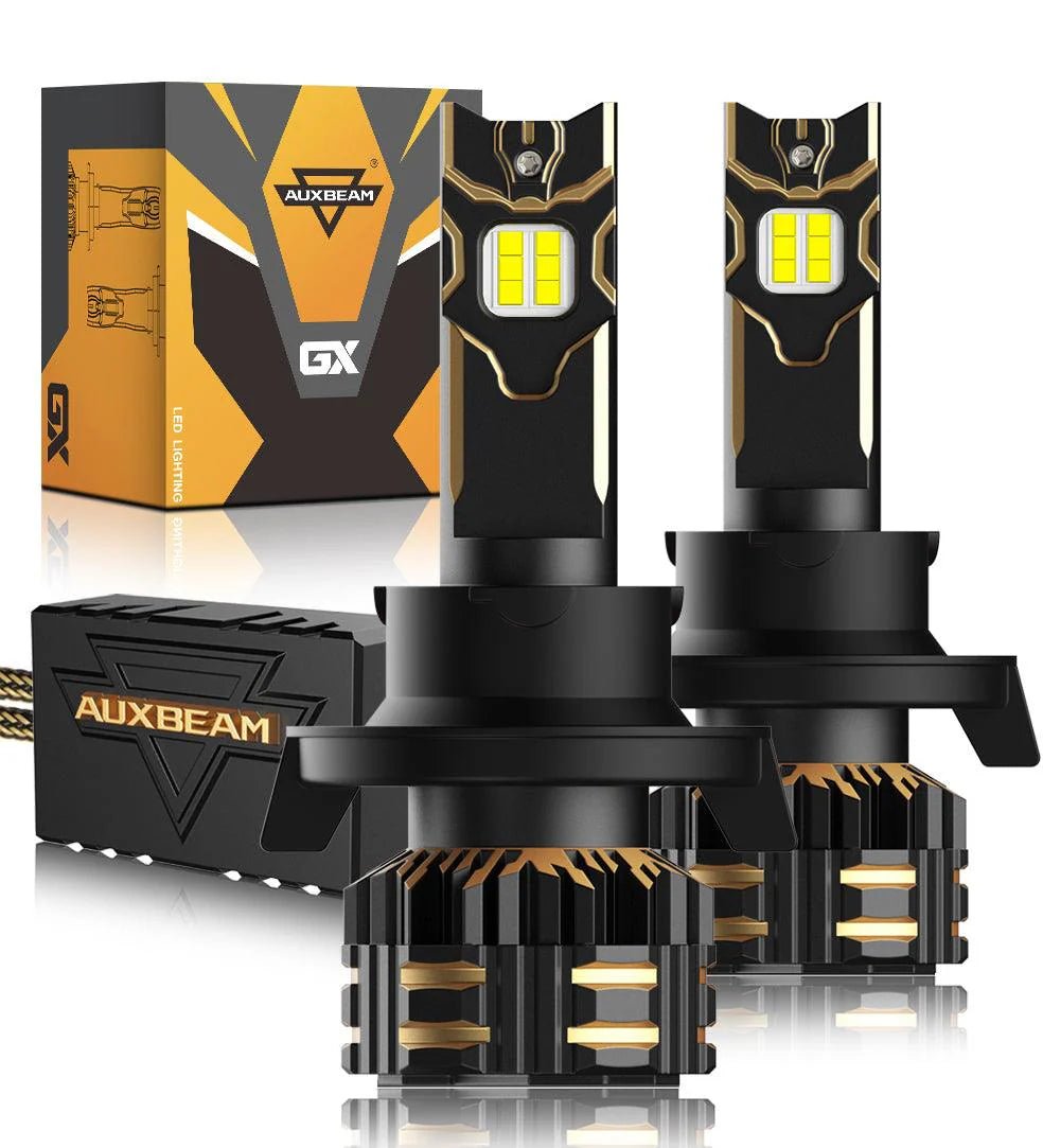 AUXBEAM GX SERIES 25000LM 120W LED HEADLIGHT BULBS 6500K COOL WHITE - SLBSTORE