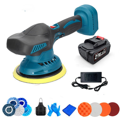 21v Lithium Battery Wireless Electric Car Small Polishing Machine - SLBSTORE